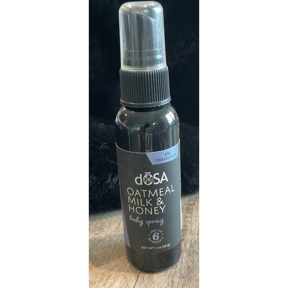 DOSA Oatmeal Milk & Honey Body Spray 4oz Fragrance Mist Aromatherapy Collection
